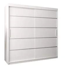Šatníková skriňa Alyxia 180/200 - biela Rozmer: 180