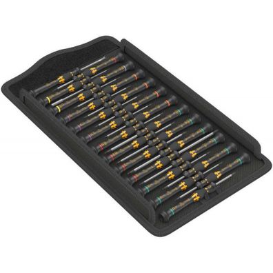 Wera 134019 Kraftform Micro ESD skrutkovače na elektroniku veľké balenie 1 (sada 25 ks)