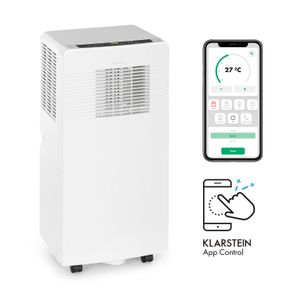 Klarstein Iceblock Ecosmart 7, mobilná klimatizácia 3 v 1, 7 000 BTU, ovládanie cez aplikáciu, biela