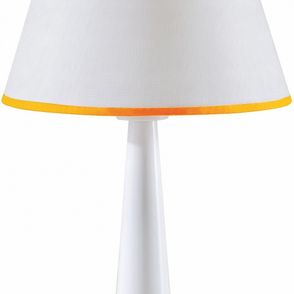 Stolová lampa energy - biela/oranžová