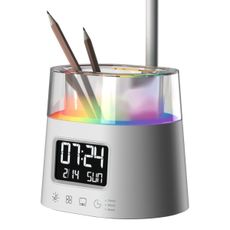 Immax 08980L-LED RGBW Stmievateľná lampa s držiakom na ceruzky FALCON LED/10W/5V