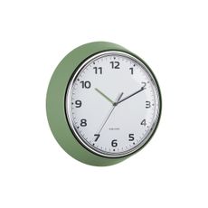 Karlsson 6006GR dizajnové nástenné hodiny zelená,pr. 34 cm
