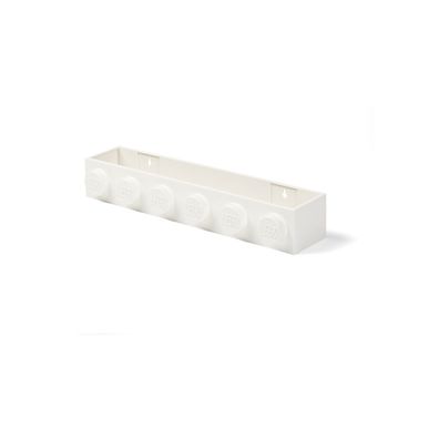 Detská biela nástenná polička LEGO® Sleek