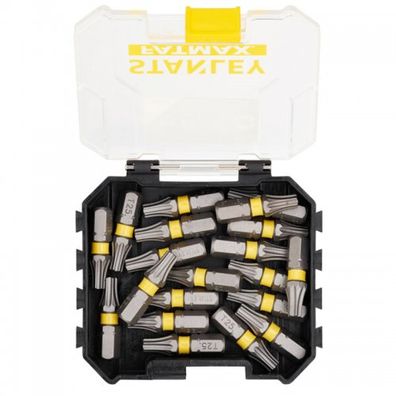 20-dielna sada 25 mm bitov pre rázové uťahováky T25 Stanley STA88571