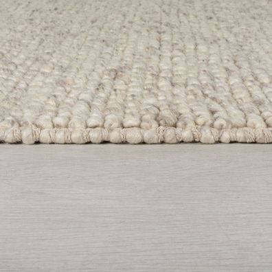 Flair Rugs , Ručně tkaný behúň Minerals Light Grey, 60x230, béžová, chodba / predsieň