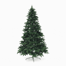 3D vianočný stromček, zelená, 220cm, CHRISTMAS TYP 3