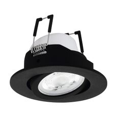 Eglo 31695-LED RGBW Stmievateľné podhľadové svietidlo SALICETO LED/4,7W/230V čierna