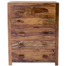 indickynabytok.sk - Komoda Kali 90x120x45 indický masív palisander