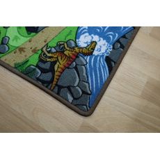 Vopi , Detský kusový koberec Dino, 300x400, viacfarebná, detská izba