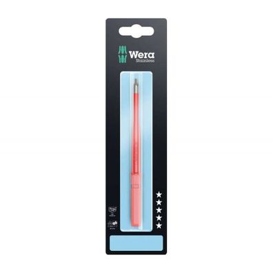 Wera 033639 Náhradný skrutkovací nôž TX 25 Kraftform Kompakt VDE 3067 iS TORX® SB, nerezová oceľ