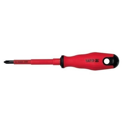 Skrutkovač krížový PH1 x 80 mm izolovaný 1kV - YT-2822