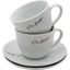 Lamart LT9207 2-dielna súprava šálok s podšálkou Kaffe, 300 ml