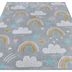 Hanse Home Collection koberce Detský koberček Adventures 105955 Grey Multicolor - 120x170 cm