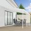 Záhradná hliníková pergola s polykarbonátom 4 x 3 m | biela