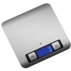 WMF - Digitálna kuchynská váha 2xCR2032 nerez