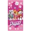 Ružová bavlnená detská osuška 70x140 cm Paw Patrol – Jerry Fabrics