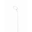 LED Stmievateľná stojacia lampa 2v1 LED/10W/230V biela