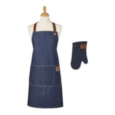 Zástera a chňapka v súprave 2 ks Oxford Denim – Cooksmart ®