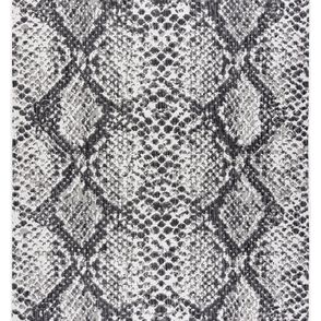 Dywany Łuszczów Kusový koberec Sion Sisal Snake`s skin 22162 ecru/black – na von aj na doma - 80x150 cm