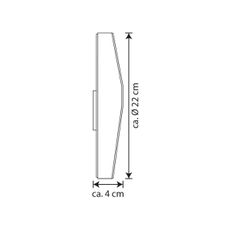 Spot-Light 6710302 - LED Solárne domové číslo LED/3x0,1W/2,4V IP44
