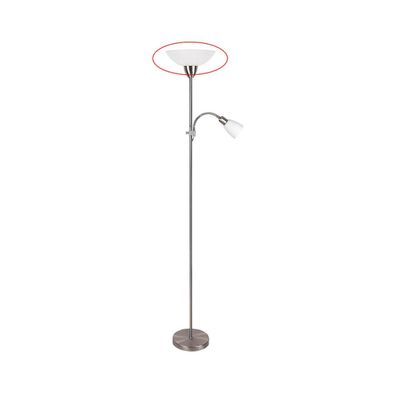 Rabalux 4067 - Náhradné tienidlo k stojacej lampe DIANA E27 veľké biela