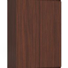 Ak furniture Šatníková skriňa s nadstavcom Star 90 cm wenge