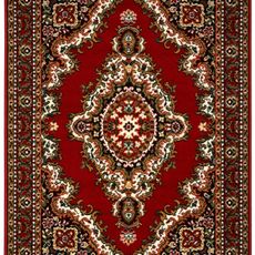 Alfa Carpets  Kusový koberec TEHERAN T-102 red - 120x170 cm