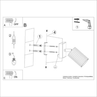 Nástenné svietidlo v zlatej farbe Gleam – Nice Lamps