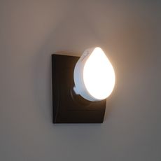 Kanlux 37396 - LED Orientačné svietidlo so senzorom do zásuvky ULOV LED/0,5W/230V