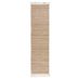 Flair Rugs koberce Behúň Levi Chenille Jute Natural - 60x230 cm