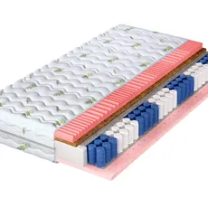 Wilsondo Taštičkový pružinový matrac MERKURY s kokosom 120x200