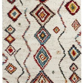 Mint Rugs - Hanse Home koberce Kusový koberec Nomadic 102693 Geometric Creme - 80x150 cm