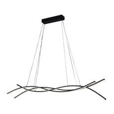 LED Stmievateľný luster na lanku LED/80W/230V 3000-6500K + diaľkové ovládanie