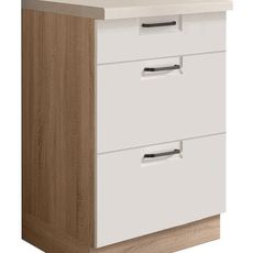 Skrinka do kuchyne Favorit 9d Sonoma/White