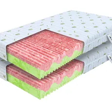 Wilsondo Zuno matrace s profilovanou penou 90x200x21 (2 ks) 1+1