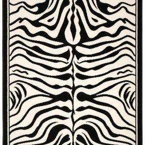 Alfa Carpets  Kusový koberec Zebra black/white - 120x170 cm