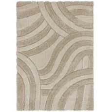 Flair Rugs koberce Kusový koberec Indulgence Velvet Carved Natural - 160x230 cm