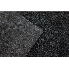 Vebe , AKCIA: 230x440 cm Metrážny koberec Santana 50 čierna s podkladom resine, záťažový, šíře, čierna, resine, chodba / predsieň