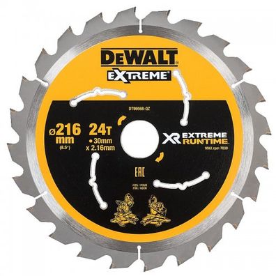 Pilový kotúč 216x30mm 24z DeWALT FLEXVOLT DT99568
