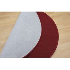 Vopi , Kusový koberec Astra červená kruh, 67x67 (priemer) kruh, červená, chodba / predsieň