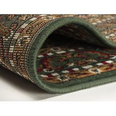 Alfa Carpets , Kusový koberec TEHERAN T-102 green, 160x230, zelená, chodba / predsieň