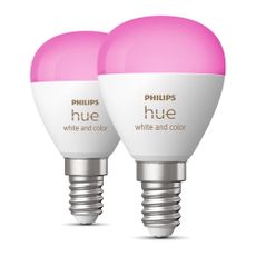 Žiarovky v súprave 2 ks E14, 5 W White and color ambiance – Philips Hue