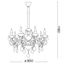 Ideal Lux - Krištáľový luster na reťazi NEGRESCO 10xE14/28W/230V pr. 85 cm číra