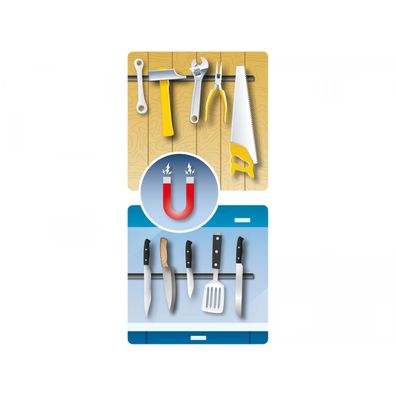 Magnetická lišta na náradie, dĺžka 605mm