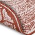 NORTHRUGS - Hanse Home koberce Kusový koberec Twin Supreme 105497 Cayenne kruh – na von aj na doma - 200x200 (priemer) kruh cm