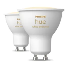 LED žiarovky v súprave 2 ks GU10, 4 W White ambiance – Philips Hue