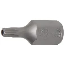 Bit TORX, T25, 10 mm, dĺžka 30 mm, s otvorom - B4625