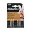 Duracell - 4 ks Alkalická batéria Basic LR03/AAA 1,5V 2400 mAh