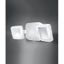 Ledvance - LED Vonkajšie nástenné svietidlo so senzorom BATTERY 2xLED/10W/4xD IP54