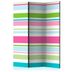 Paraván Bright stripes Dekorhome 135x172 cm (3-dielny)